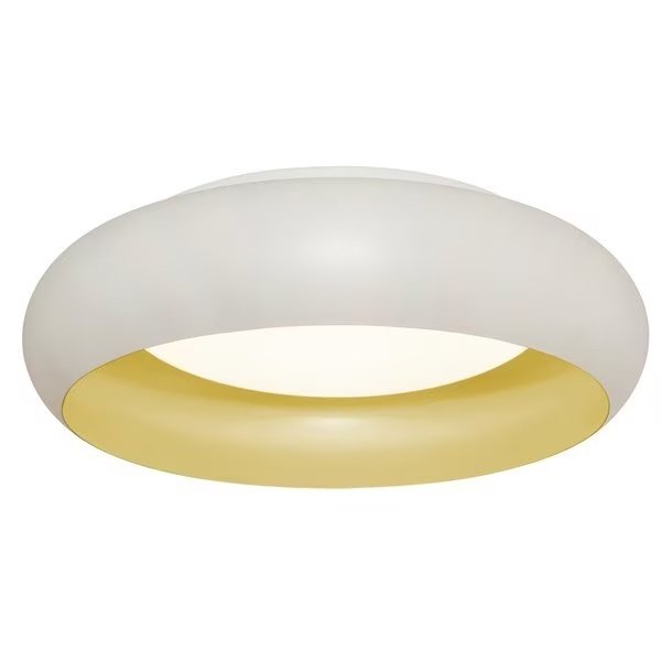 Kayce 19'' LED Flush Mount - White Finish, Afx, Mfr#: KYCF19LAJD1WH